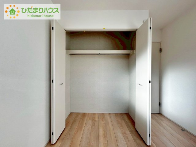 日立市森山町3期　新築戸建　B号棟の収納|各居室にはしっかりと収納を完備！