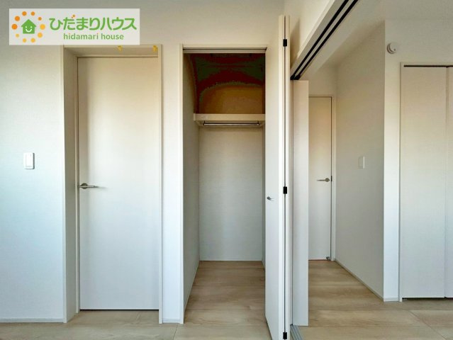 日立市森山町3期　新築戸建　2号棟の収納|洋室C収納