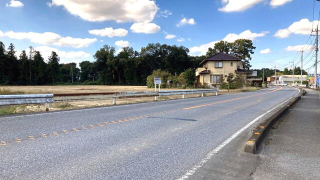 上三川西汗　土地の駐車場