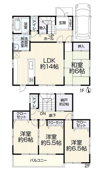 【間取り】 | 千葉市中央区村田町