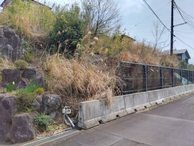 売土地　伊豆の国市南條の外観|敷地が約90坪と広々としています。自由な間取りでお家が建てられます。駐車場を広く取る事も可能です。