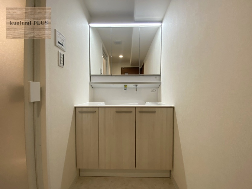 ベルパークシティB棟の独立洗面台