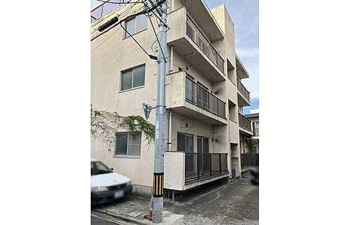 東区矢賀新町１丁目の外観|古家アパート有：鉄筋コンクリート造陸屋根４階建／１９７７年築
建物解体のご相談も可能です