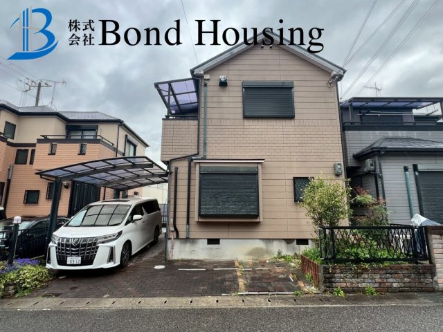 南向きで陽当たり良好　長畑町　中古戸建の外観