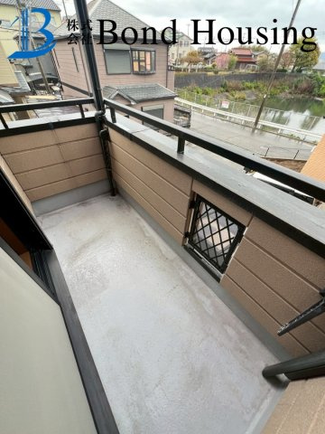 南向きで陽当たり良好　長畑町　中古戸建のバルコニー