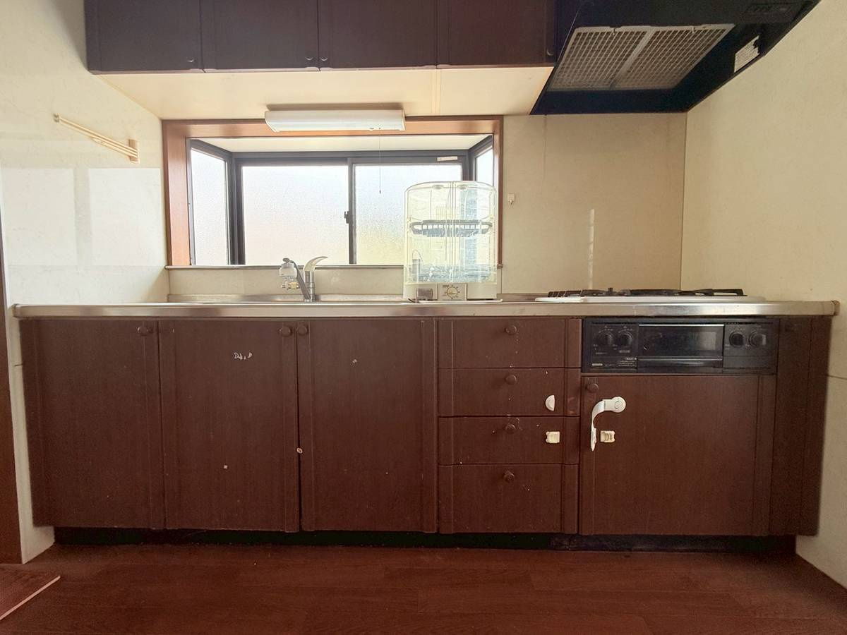 海南市七山中古戸建　2棟セット売りのキッチン