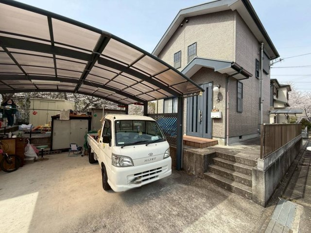 海南市七山中古戸建　2棟セット売りの外観|北側物件外観