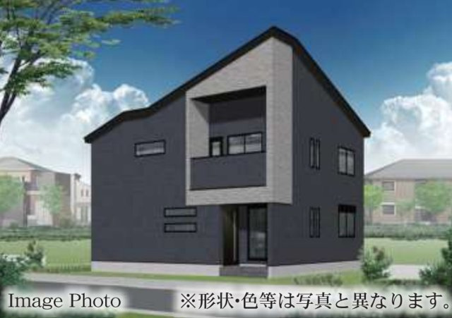 横浜市栄区笠間4丁目 新築戸建て【仲介手数料無料】の外観パース