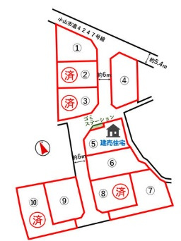 小山市間々田（10区画）