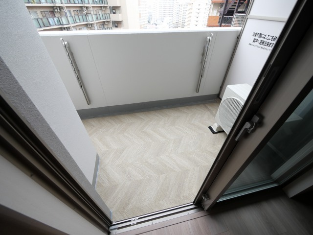 リビオメゾン新大阪のバルコニー