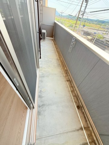 ロータスヒル　B棟のバルコニー