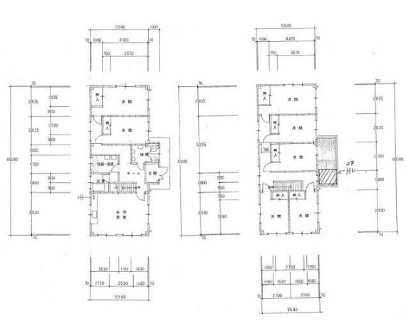 揖斐川町房島の間取り
