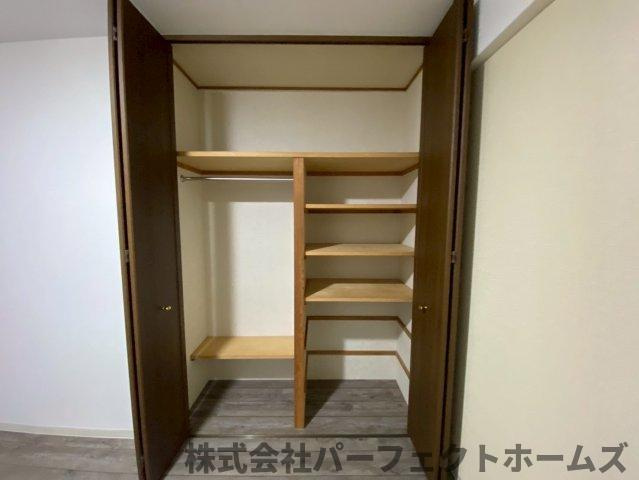 ダイアパレス枚方山田池公園の収納|ちょっとした収納スペースも充実しています