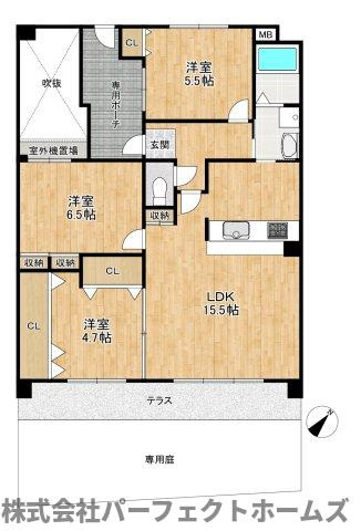 【間取り】の画像