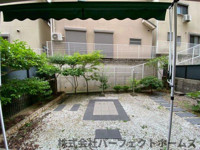 ダイアパレス枚方山田池公園の庭|お庭の付いた物件です