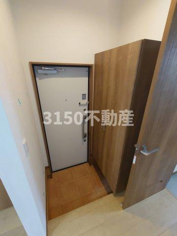 加納南陽町戸建の玄関