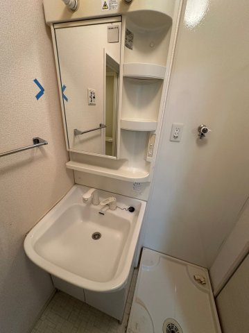 ソレアード三好の洗面所