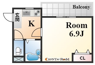 アヴェニール北青木の間取り