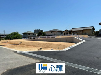 【外観】 | 心輝タウン東琴芝／土地・７６坪（１号地） | 現地(2025年4月26日撮影）