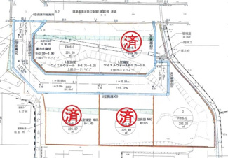 【土地図】 | 心輝タウン東琴芝／土地・７６坪（１号地） | 1号地