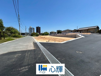 【外観】 | 心輝タウン東琴芝／土地・７６坪（１号地） | 現地(2025年4月26日撮影）