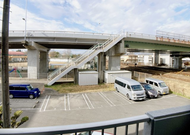 マンション横井の駐車場