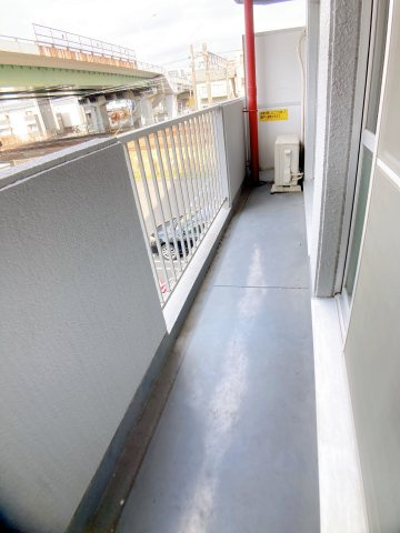 マンション横井のバルコニー