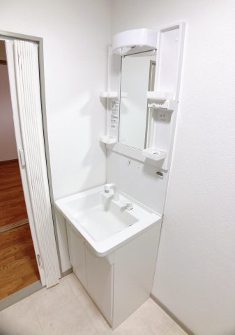 マンション横井の洗面所