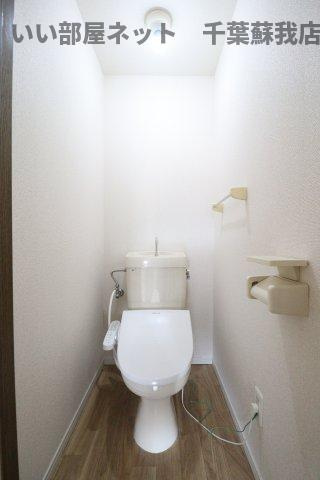 ウィステリアおゆみ野　Ｅのトイレ|トイレもきれいです