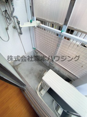 【バルコニー】 | 　コスモハイツ | バルコニー付きです