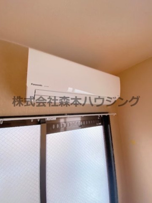 【設備】 | 　コスモハイツ | エアコンついてます