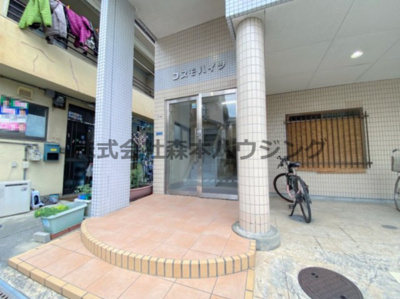 【エントランス】 | 　コスモハイツ | 落ち着いたエントランスです