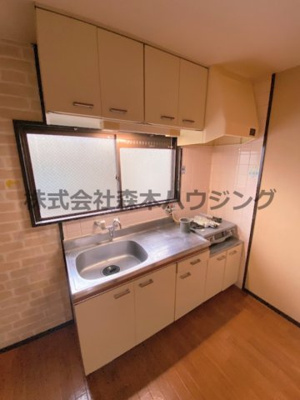 【キッチン】 | 　コスモハイツ | お料理しやすいキッチンです