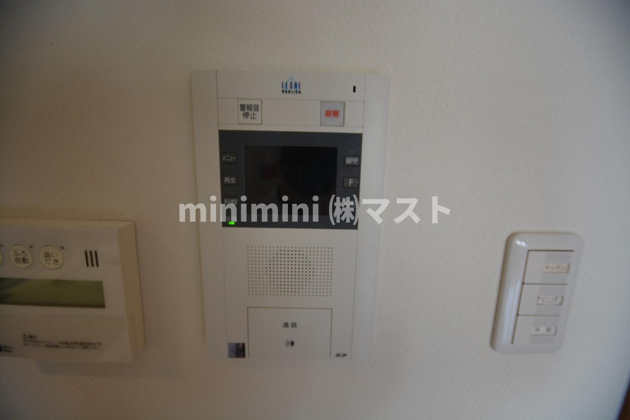 リーガル新福島のセキュリティ