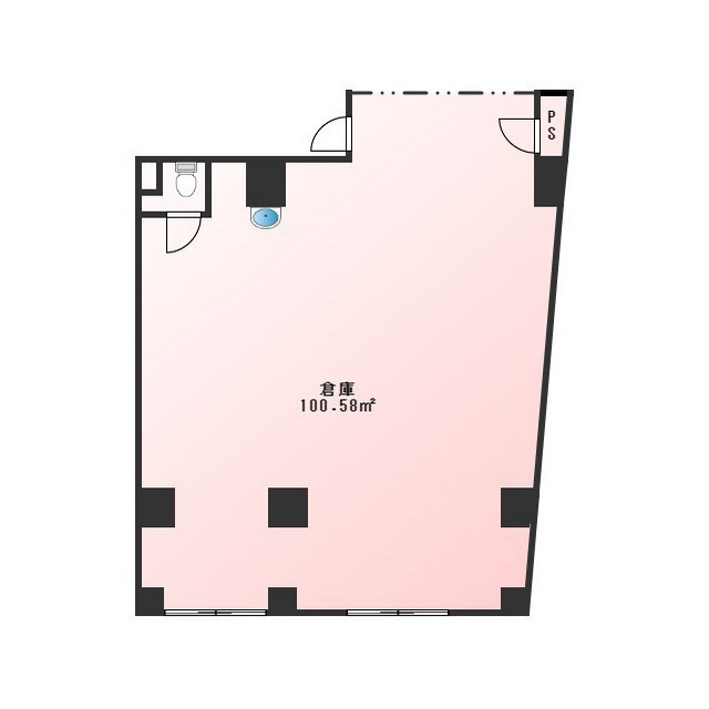 ハイツ庵の間取り