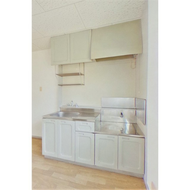 羽島市正木町曲利のアパートのキッチン