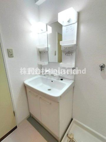 VIASACRA岩出の洗面所