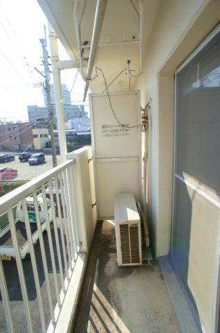 第2秋葉ビルのバルコニー|広々としたバルコニーです