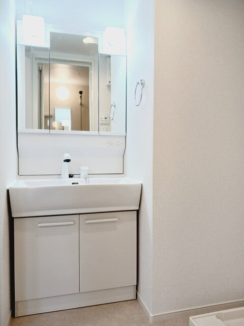 ソレイユの洗面所