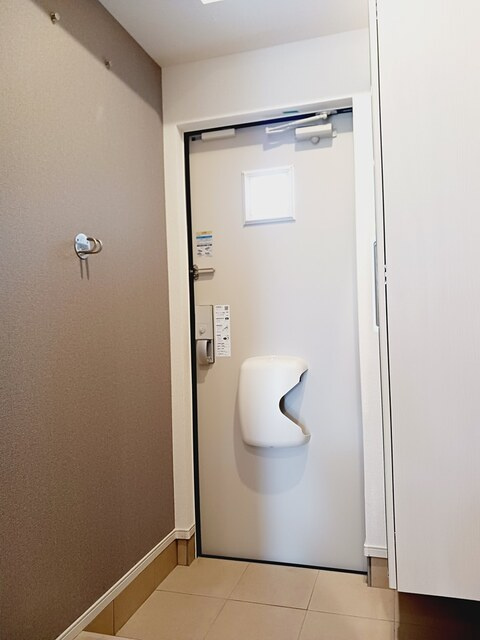 ソレイユの玄関