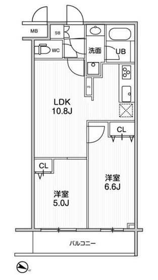 【間取り】 | ＬＩＭＥＲＥＳＩＤＥＮＣＥ　ＨＩＫＩＦＵＮＥ