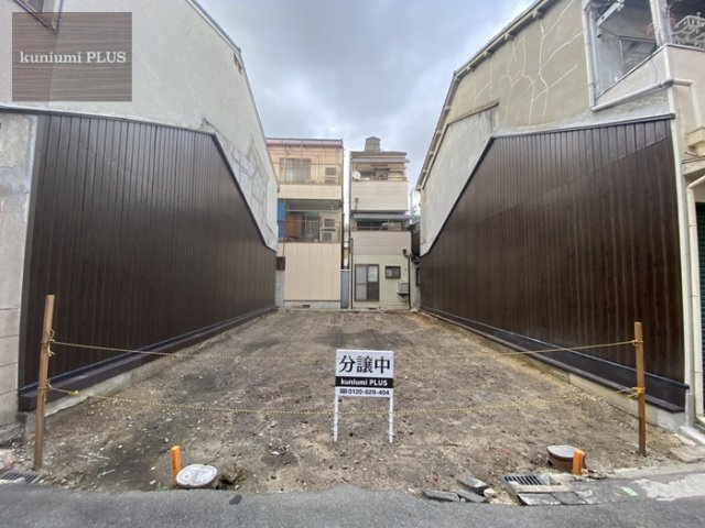 大阪市此花区高見3丁目の前面道路含む現地写真