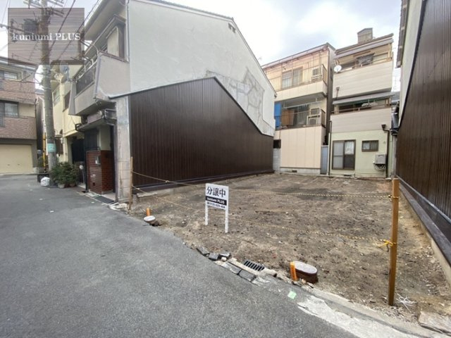 大阪市此花区高見3丁目の前面道路含む現地写真