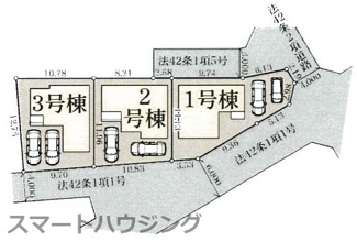 【区画図】 | 新築　京王相模原線　JR横浜線　橋本駅　東橋本4