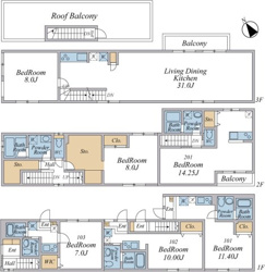 【間取り】 | ご自宅から現地まで、当社スタッフがお車にて、「お迎え・お送り」をしております。ぜひお気軽にお問い合わせくださいませ♪
