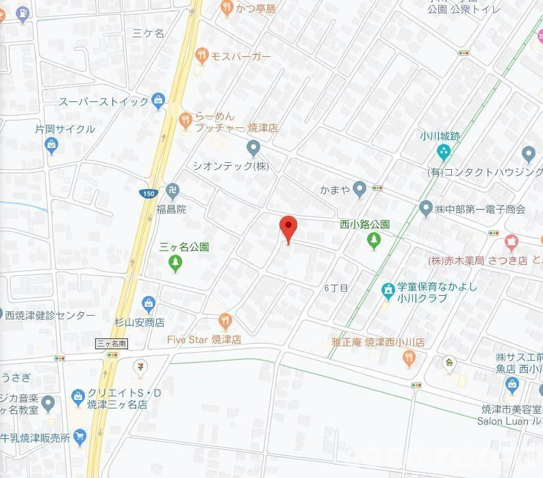 ドリームハイツの地図
