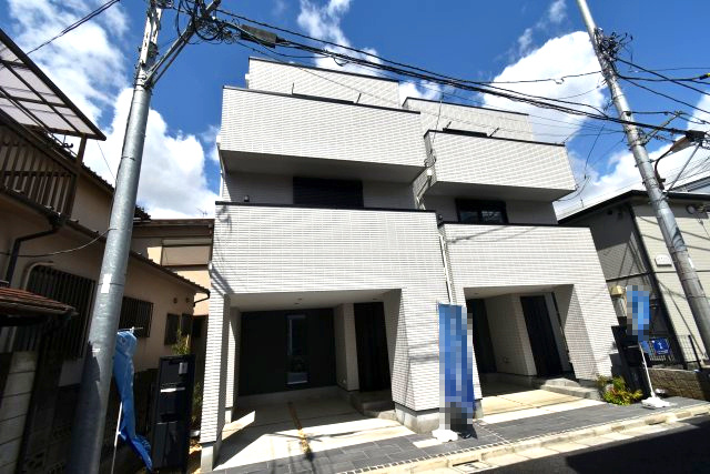 池袋本町2丁目・新築戸建・1号棟の外観