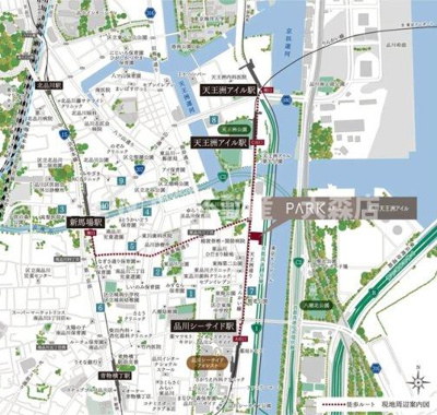 【地図】 | パークアクシス品川天王洲アイル