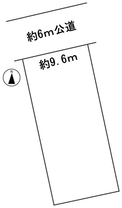 ６５１３７　岐阜市雄総柳町土地の区画図