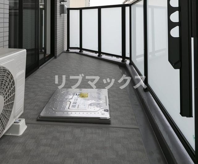【バルコニー】ディームス横濱青木町